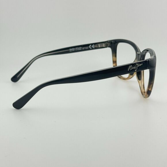 Maui Jim Italy Starfish MJ744-02T 55-16-145 Black Plastic Sunglasses Frame 12885 - Picture 4 of 7